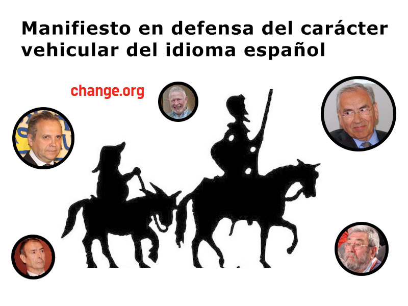 Critical socialists promote a petition in defense of Spanish language in Spain